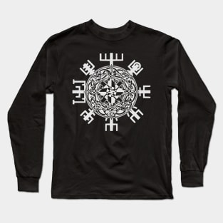 Vegvisir, Icelandic symbol Long Sleeve T-Shirt